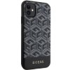 Guess GUHMN61HGCFSEK iPhone 11 / Xr 6.1czarny/black hardcase GCube Stripes MagSafe
